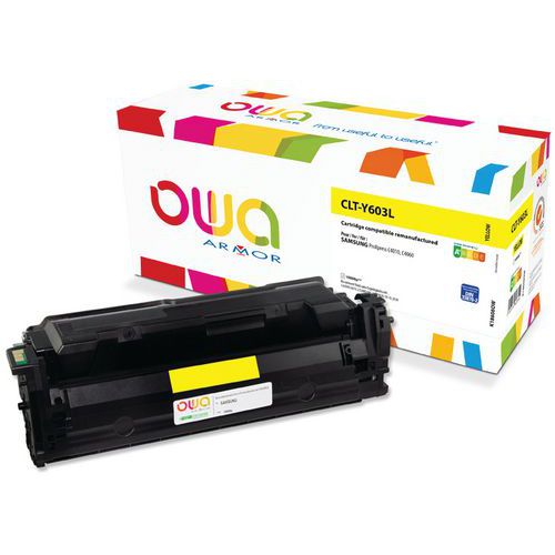 Toner remanufacturé Samsung CLT-Y603L/ELS - Jaune - Owa