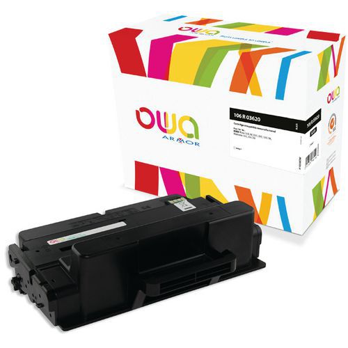 Toner remanufacturé Xeros 106 R 03620 - Noir - Owa