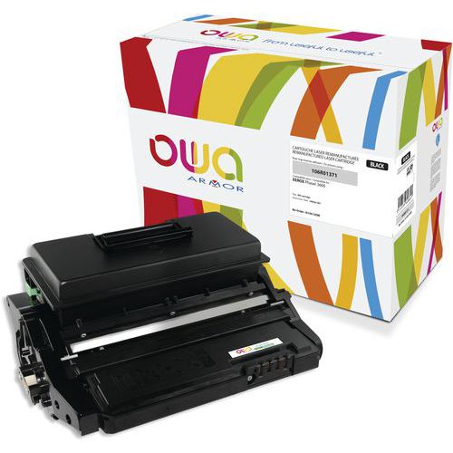 Toner remanufacturé Xeros 106R01371 - Noir - Owa