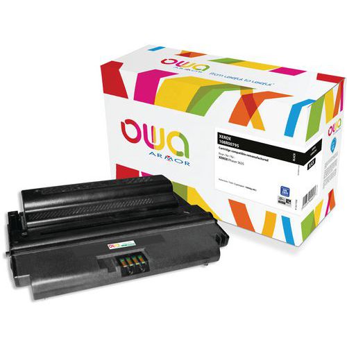 Toner remanufacturé Xeros 108R00795 - Noir - Owa