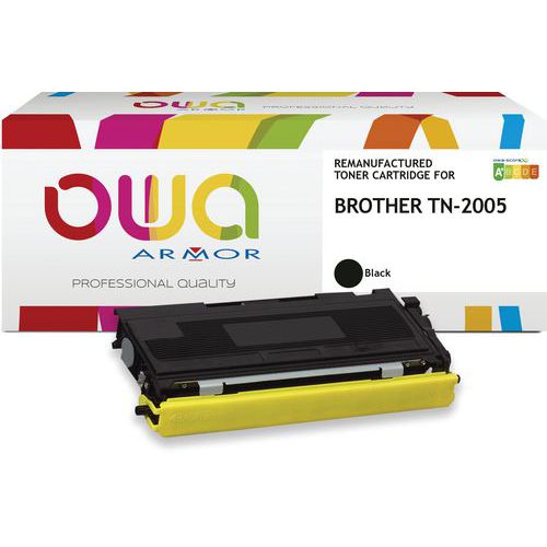 Toner remanufacturé Brother TN-2005 - Noir - Owa