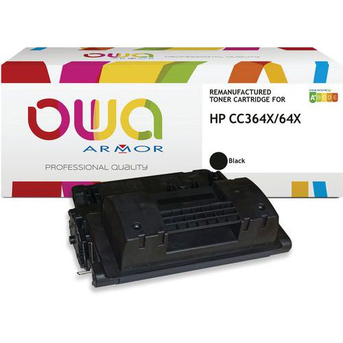 Toner remanufacturé HP CC364X - Noir - Owa