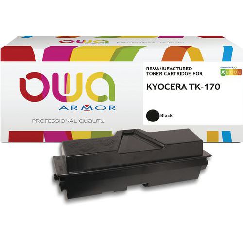 Toner remanufacturé Kyocera TK-170 - Noir - Owa