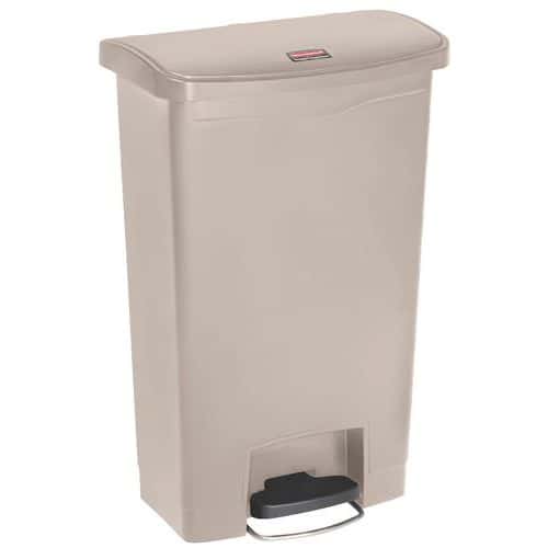 Collecteur Slim Jim Step On Front Step plastique 50 L_Rubbermaid