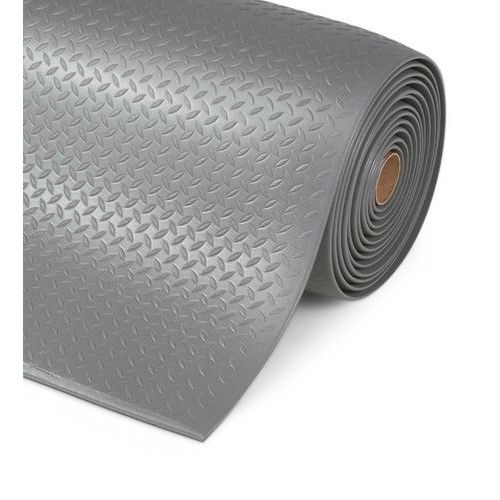 Tapis antifatigue Diamond Sof-Tred L 122 - Gris - Notrax