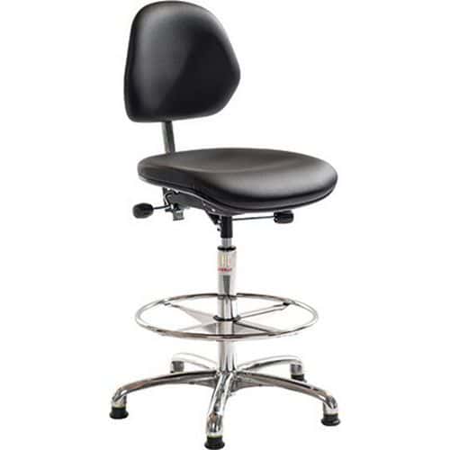 Siège Aktiv ESD - Imitation cuir - Haut - Global Professional Seating