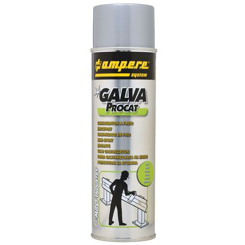 Aérosol, protection des métaux Galva 650 mL - Ampere System