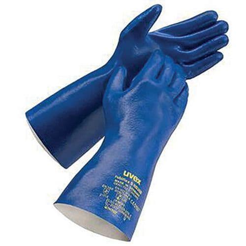 Gants protection chimique Rubiflex S BN35B - Uvex