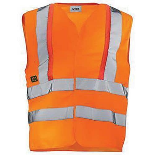 Gilet haute-visibilité Active Flash - Orange - Uvex