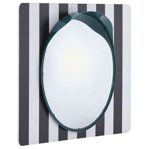 Miroir de sortie usage domaine public ovale Ø 40cm_Mottez