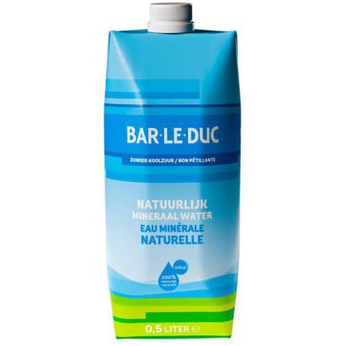 Eau minérale non pétillante - Brique de 0,5 L - Bar-Le-Duc