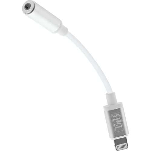 Adaptateur Lightning vers jack 3.5 mm - TNB