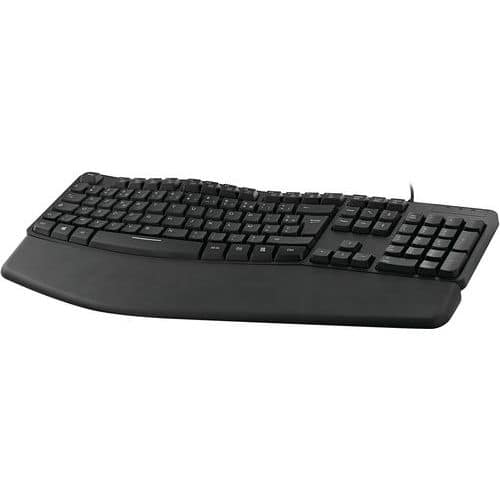 Clavier ergonomique filaire avec repose-poignet aimanté Ergo - T'nB