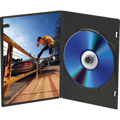 Boitier pour DVD Slim simple - Lot de 10 -TNB