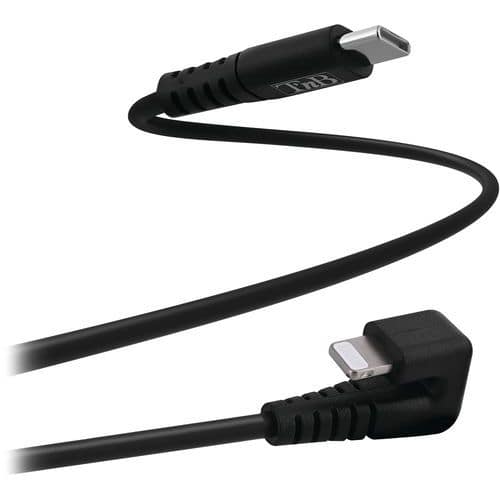 Cable Lightning vers USB-C connecteur coude 180° gaming - TNB