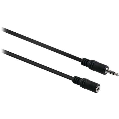 Cable rallonge jack 3.5 mm male vers jack 3.5 mm femelle - TNB