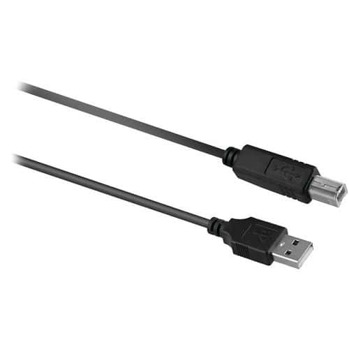 Cable USB A male vers USB B male - TNB