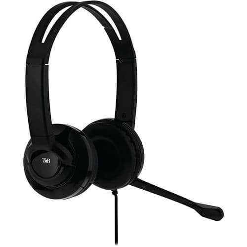 Micro casque filaire multimedia leger HS-200 - TNB