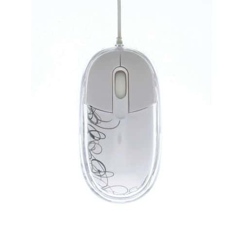 Souris filaire lumineuse Lumy - TNB