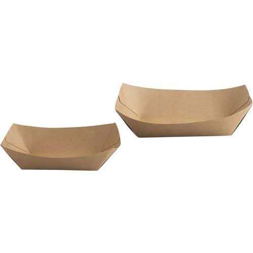 Barquette en carton kraft - Lot de 1000 - Matfer Flo