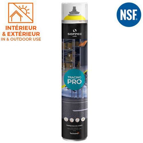 Marquage Durable aérosols Soppec Tracing Pro 750 ml