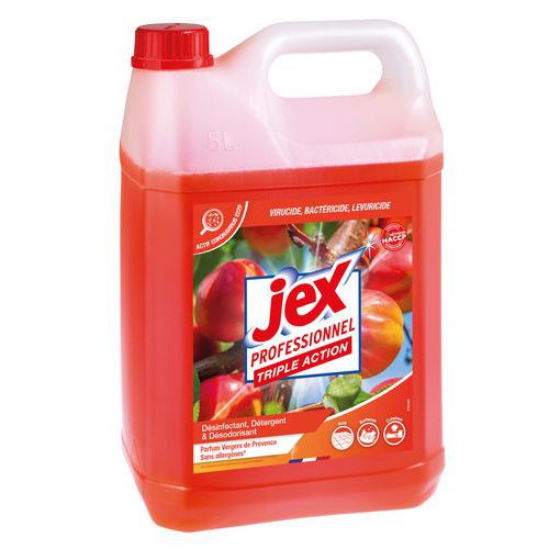 Nettoyant désinfectant Triple action Jex Pro- Bidon 5 L