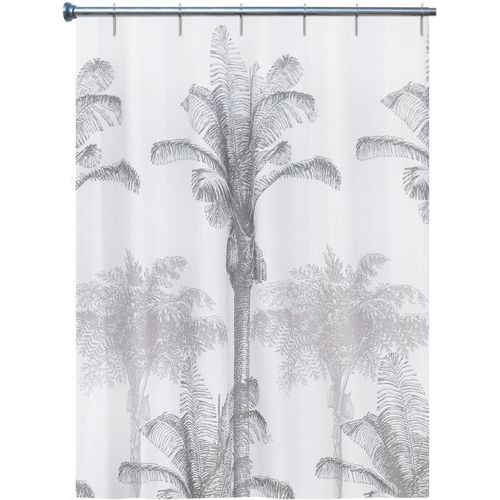 Rideau de douche Black tree - Textile - Arvix