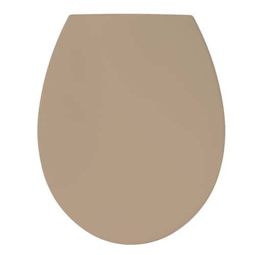 Abattant WC plastique PP - Beige - Arvix