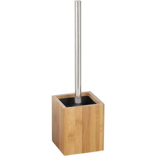 Pot à balai avec brosse WC Bambou - Arvix