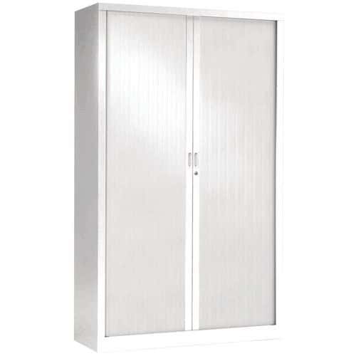 Armoire à rideaux unis haut 198 cm Vinco