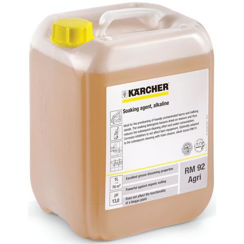 Agent de trempage, alcalin RM 92 AGRI_Karcher