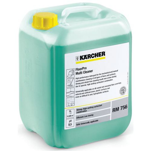 Détergent multisurface FloorPro RM 756, 10 litres._Karcher