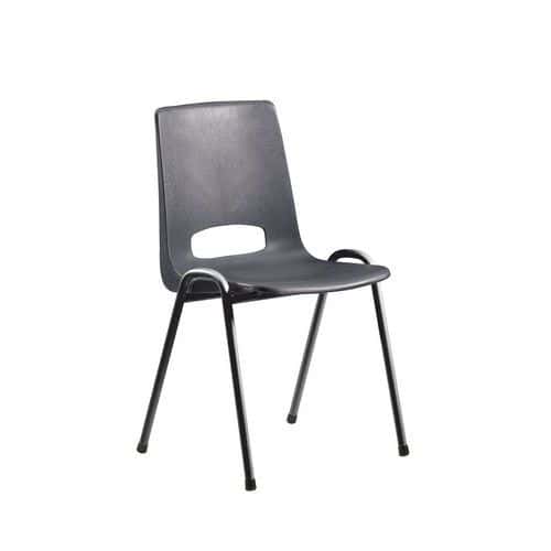 Chaise coque plastique - Anthracite