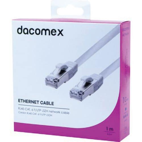 Cordon RJ45 CAT. 6 F/UTP LSOH snagless - DACOMEX