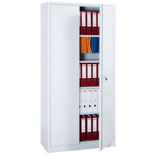 Armoire monobloc à porte battante compacte - H 195 cm - Manutan Expert