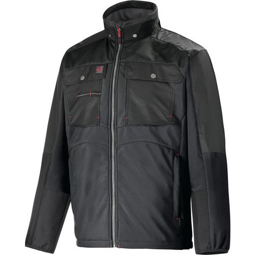 Veste softshell Plaster 2WSFUP - Noir - Lafont