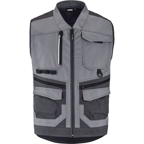 Gilet homme Trowel 9ATT3 - Gris - Lafont