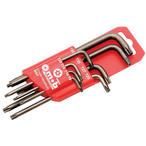 Jeu de 8 Clé mâles tamper Torx, CR-V - Mob