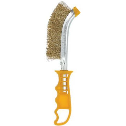 Brosse métallique poignée plastique - Norton