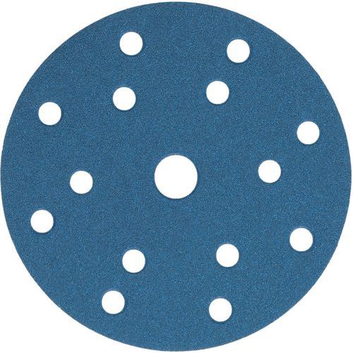 Disque auto-agrippant Blue Fire Ø150x18mm 14+1 trous - Norton