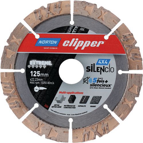 Disque diamant 4x4 Extreme Silencio - Clipper