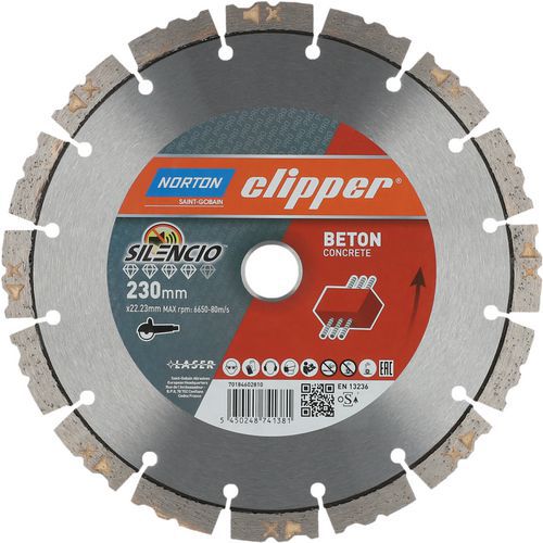 Disque diamant Pro Beton Silencio - Clipper