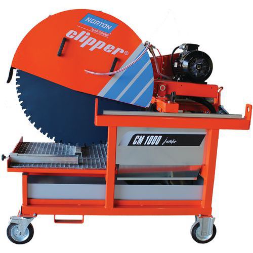 Scie de maçon Jumbo CM1000 400V électrique triphasé 7.50kw - Clipper