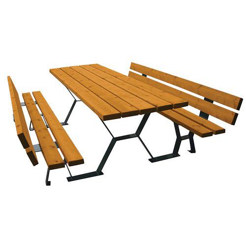 Table bancs/doss.Tabalou Sodifrex