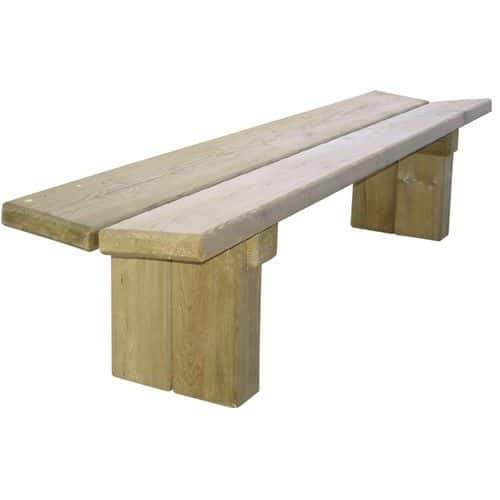 Banquette En Forme tout bois longueur 1,80 m