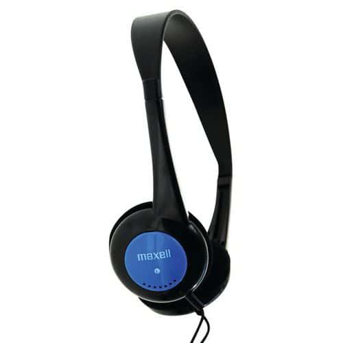 Casque enfant Limiteur MAXELL Bleu