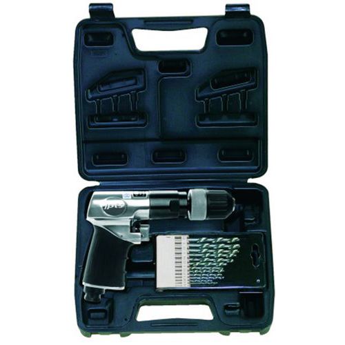 Coffret perceuse revolver reversible 10mm