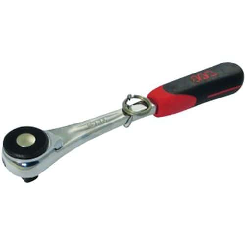 Cliquet 1/2'' push 120 d. invers. levier avec clip inox fme