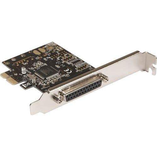 Carte PCI-Express 1X - 1 port Imprimante Parallèle DB25