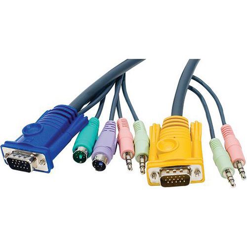 Cordon kvm VGA/PS2+AUDIO, 3 m ATEN